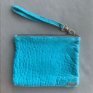 Gorjana Pebbled Leather Wristlet